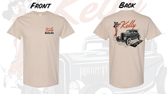 Kelly Builds 3 Window Racing T Shirt